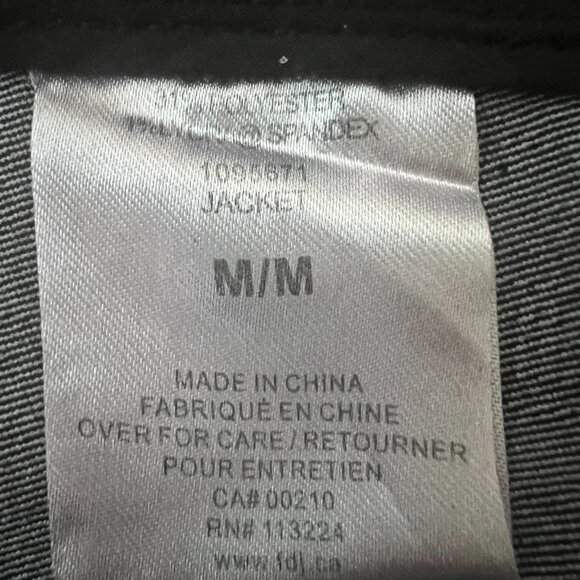 🖤FDJ French Dressing Denim Jacket - Unique Button Detail - Sz M - Picture 10 of 15